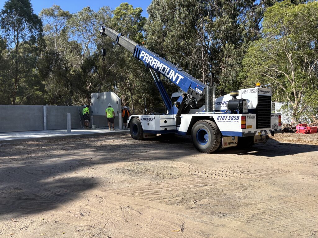 Pre Cast Panel installation